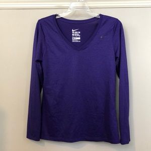 🔴 5 for $25 🔴 Nike Athletic Cut Purple Long Sleeve Shirt